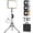 15W-1 Pack (USB-C Adapter), variant on 25W Photography Lighting, 2900-7000K Dimmable Ring Light with Tripod Stand, 73” Studio Video Light for Video Recording/Photography/Live Streaming/YouTube/TikTok/Makeup/Video Calls