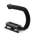 thumbnail image 1 of Grip Handle Stabilizer,Black Super Grip Video Grip Triple Shoe Mount Video Grip Handle Stabilizer Rapid Response, 1 of 9