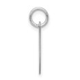 thumbnail image 2 of 925 Sterling Silver Dainty Letter I Initial Name Monogram Necklace Charm Pendant, 2 of 8
