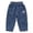 pants 149#Dark Blue, variant on Boys' Summer Elastic Waist Jeans Straight Leg Loose Fit Denim Pants Lightweight Breathable Trousers Streetwear Versatile Casual Daily Wear,Dark Blue,Size 3 Y-4 Y
