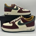 thumbnail image 1 of Nike Air Force 1 '07 LV8 Coconut Milk Dark Team Red Shoes HQ3612-113 Mens Size, 1 of 6