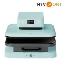 HTVRONT Automatic Heat Press Machine, Professional for Heat Transfer Projects, 15''x15'', Blue