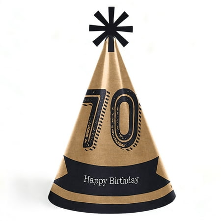 70th birthday party hats