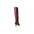 thumbnail image 5 of Louise et Cie Kamil Leather Pointed Toe Tall Shaft Boots Flame Red Snake Boots (PINK MULTI, 6.5), 5 of 6