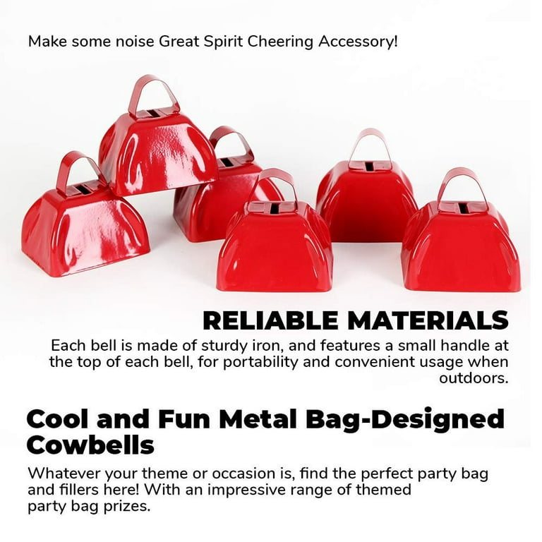 Marketing Cowbells (2.75 x 3 x 2.25), Toys and Fun