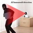 thumbnail image 5 of Wireless Security Camera, Dual Lens for Panoramic View, Wifi Home Surveillance with 1080P Hd Night Vision, Motion Detection Alerts, Two-Way Audio, 5 of 7