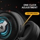 thumbnail image 5 of N1 PRO Over Ear Auriculares para juegos Auriculares para juegos con cable de 3,5 mm con luces d NUBWO Auriculares, 5 of 7