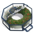 thumbnail image 1 of Contenedor de almacenamiento para guirnaldas Hearth & Harbor Clear Christmas, 1 of 7