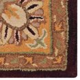thumbnail image 3 of Rugsotic Carpets Hand Tufted Wool Eco-Friendly Area Rugs - 8'x11', Rectangle, Maroon Gold, Modern Contemporary Design, High Pile Handmade Anti Skid Rugs for Living Room, Bed Room (K00543), 3 of 6