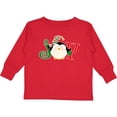 thumbnail image 3 of Inktastic Christmas Penguin Joy 2 Boys or Girls Long Sleeve Toddler T-Shirt, 3 of 5