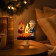 thumbnail image 4 of 2026 Heat Miser And Snow Miser Campfire Nightlight, Plug-In Wall Flickering Flame Nightlight,Christmas Night Light Plug Into Wall,Holiday Flameless Candle Nightlight Plug In,Christmas Gifts, 4 of 8