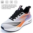 thumbnail image 3 of CHICVOMEY Men's Women's Running Sneakers - Lightweight Cushioned Breathable Walking Sneakers - Fashion Athletic Sneakers for Women Gym Daily Wear, 3 of 9