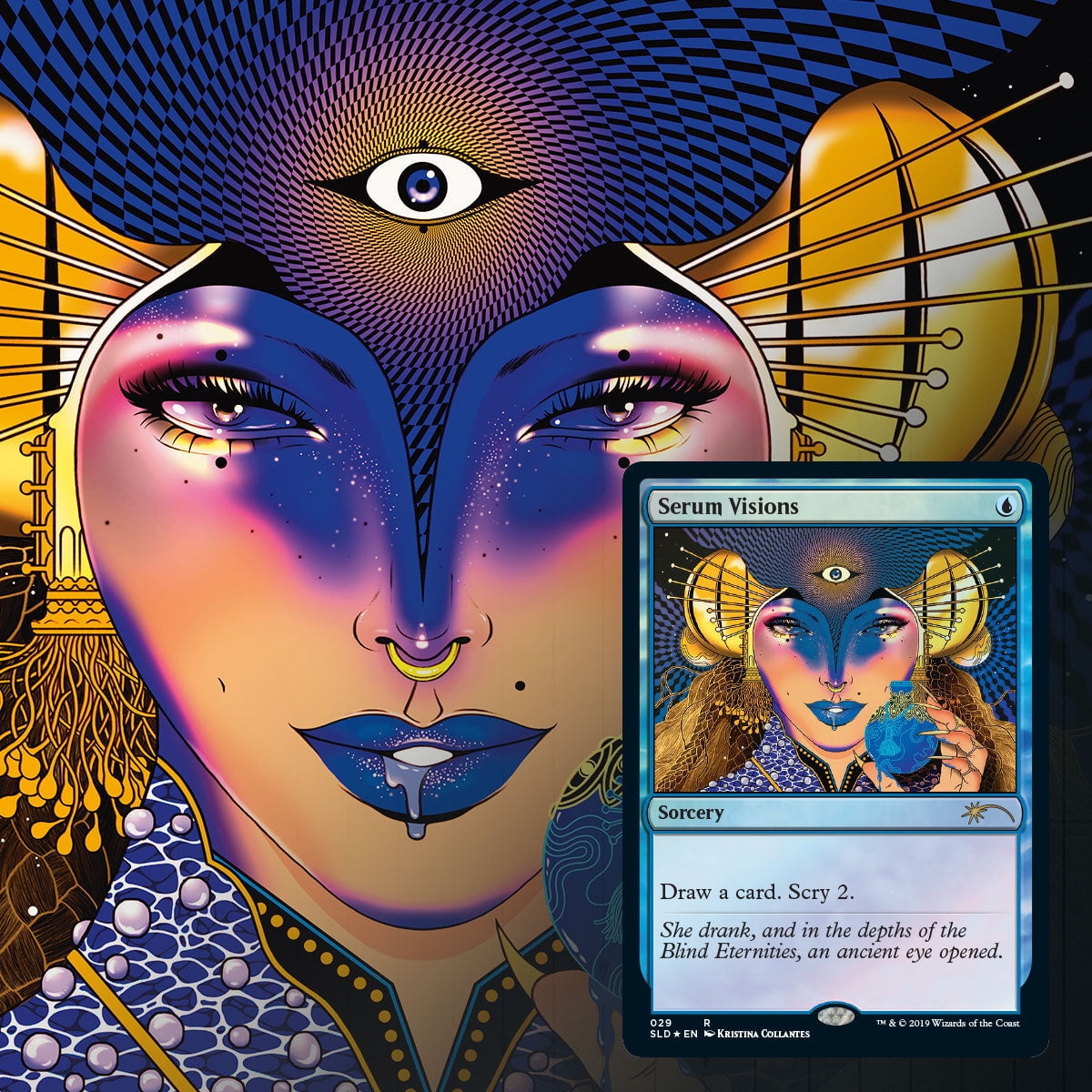 SECRET LAIR「Seeing Visions」×4個セット MTG SECRET LAIR「Seeing Visions」×4個セット MTG Seeing Visions