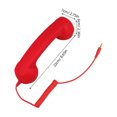 thumbnail image 2 of HAOAN Combiné Téléphonique Universel Fourniture de Ligne Fixe Femme Enceinte Rouge, 2 of 8