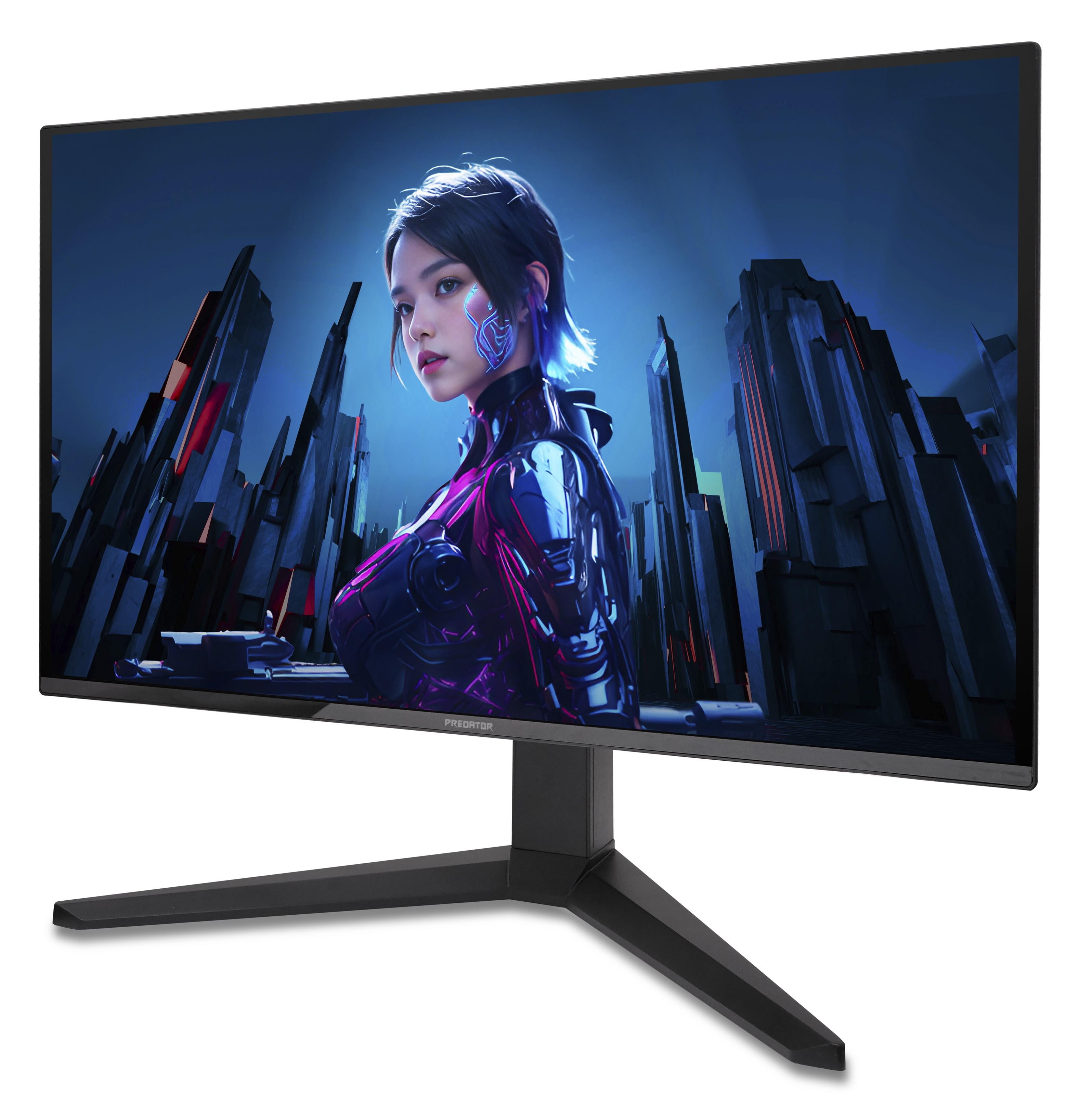 Acer Predator 27" WQHD (2560 x 1440) QD-OLED Gaming Monitor, AMD FreeSync Premium Technology, 240Hz, 0.03ms Response Time, 400nits @ HDR 10%, DCI-P3 99%, Black, X27U W1bmiipprx