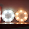 thumbnail image 3 of CNKOO 2 PCS  Plastic 6 LED Lamp Batteries Powered Touching Control Night Light Corridor Kitchen Light, 3 of 9