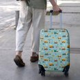 thumbnail image 3 of Cartoon Construction Vehicles Helicopters Luggage Cover Fashion Suitcase Cover Baggage Covers Fit 25-28 Inch Luggage (Go Travel), 3 of 5