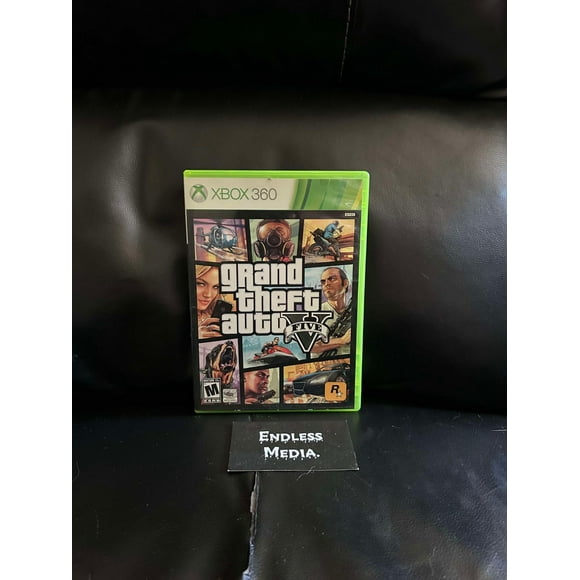 Pre-Owned Grand Theft Auto V Microsoft Xbox 360 Box only Video Game