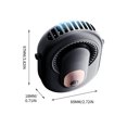 thumbnail image 4 of Ventilador de Cintura Portátil Colgante Ventilador de Cintura, Pequeño Ventilador Portátil para Cargar Y Poderoso Ventilador Colgante de Campamento Al Aire Libre, 4 of 5