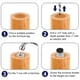 thumbnail image 5 of 160 Piezas Niveladores de Muebles Ajustables con Rosca M6 Tornillos en Patas de Silla Pies de Muebles Ajustables Niveladores de Patas, 5 of 9