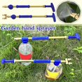 thumbnail image 4 of QHUDLV Garden Manual Sprayer with Copper Nozzle Manual Push-Pull Garden Spray Bottle for Watering, Cleaning & DIY Projects Handheld Pump Sprayer Fits Most Beverage Bottles, 4 of 9