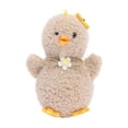thumbnail image 2 of AYktou Easter Chicks Hanging Ornaments, 3×2×5 Inch Easter Decoration Fluff Felt Small Doll Pendant with Bow Headwear Cute Chickens Gifts for Easter Basket Stuffers Tree Hanging Party Favors, Brown, 2 of 7