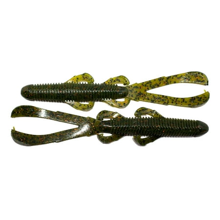 UPC: 0842424109552 | Googan Baits Trench Hawg  Green Pumpkin – 1 Pack