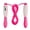 Pink, variant on Suodoka Premium Adjustable Speed Jump Rope with Built-In Counter, 9.84 ft / 300 cm Tangle-Free Skipping Cable for Kids and Adults Fitness Gym Workout - Blue