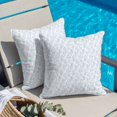 thumbnail image 6 of Pillow Covers 20x20 Inch, Blue Spring Floral Linen Pillowcase with Invisible Zipper, Summer Botanical Watercolor Decorative Throw Pillow Covers Cushion Case for Couch Sofa Bed Living Room, 6 of 9