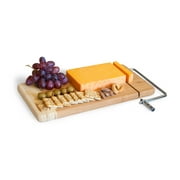 Bamboo Cheese Board with Wire Slicer