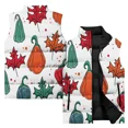 thumbnail image 3 of Conjunto de entrenamiento con calabaza para hombre, chaleco aislante, chaquetas de plumón duraderas para otoño, chalecos de moda para el Día de Acción de Gracias 2024 para hombre, abrigo de pavo, 3 of 5