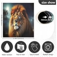 thumbnail image 3 of Fierce Lion Dishwasher Door Cover Reusable Trimmable Kitchen Fridge Front Decal Magnetic Home Refrigerator Magnet Decal Panels 20"Wx26"H Home Decor, 3 of 5