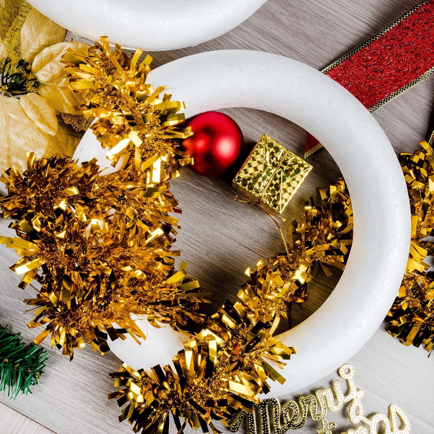 The Penny Parlor: Foam Tubing Wreath Form Frustrations