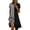 Black, variant on Spring Dresses Collared Lounge Mid-Length Plaid Print A-Line Lounge Loose Comfy Dress Flattering Patchwork Women Dresses Quick Dry Summer Dresses 2026
