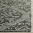 thumbnail image 3 of SAFAVIEH Kilim Josif Geometric Wool Area Rug, Grey/Dark Grey, 5' x 8', 3 of 8