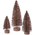 thumbnail image 1 of Vickerman L137416 Mocha Glitter Oval Tree Set, 1 of 2