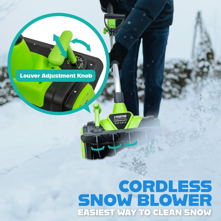 Cordless Snow Shovel Compatible with Milwaukee 18V Battery Cordless Snow Shovel Compatible with Milwaukee 18V Battery