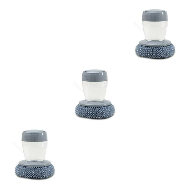 Kearding Suministros de limpieza Utensilios de cocina Líquido de Presione hacia fuera Material de PET Dispensador de jabón Cepillo de palma para Type1 NO1 Kearding CBP192244