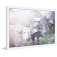 thumbnail image 2 of Marmont Hill "Curious Bovines" Framed Painting Print, 2 of 5
