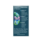 Neuriva Memory 3D Brain Supplements for Memory and Focus, Vitamin B12 & B6, Folic Acid, 50 Count Capsules