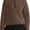 Camel, variant on Womens Sherpa Fleece Cropped Jacket, Quarter Zip Stand Collar Pullover, Fuzzy Long Sleeve Sweatshirt with Pockets for Fall Winter