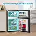 thumbnail image 2 of Midea WHD-113FB1 Réfrigérateur 3,1 Pi3 Noir, 2 of 9