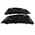 thumbnail image 1 of 2 rejillas antiniebla delanteras estilo S4 en negro brillante para A4 B9 2017-2018, 1 of 12