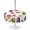 White, variant on Outdoor Tablecloth with Umbrella Hole for Patio/Picnic/Party/Camping, Summer Fruits Waterproof Table Cloth Rectangle Table Cover Washable, Watermelon Berry Lemon Botanical Beige (52"x 70")