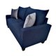thumbnail image 5 of Love Seat Salvanto Lilo Lino Azul, Moderno, 2 Plazas, 5 of 7