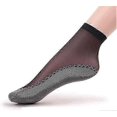 thumbnail image 1 of Women's 12 Pairs Silky Anti-Slip Cotton Sole Sheer Ankle High Tights Hosiery Socks Reinforced ToeSheer Ankle Nylon pop socks, 1 of 5