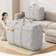thumbnail image 5 of Bolsa para guardar ropa, bolsa de viaje, bolsa para el hogar, bolsa reforzada de tela no tejida, bolsa para mudanzas, bolsa plegable, bolsa portátil, bolsa de viaje para ropa, para dormitorio, 5 of 8