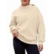thumbnail image 1 of Sudaderas de Gran Tamaño para Mujer, Jersey de Cuello Alto, Sudaderas con Capucha de Larga, Tops, Conjuntos de Moda de Otoño, Ropa. Albaricoque XL, 1 of 8