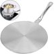 thumbnail image 1 of Induction Adapter, Induction Hob Converter Disc, Stainless Steel Heat Diffuser Ring Plate For Induct, 1 of 5