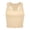 Beige, variant on Ticikt Racerback Crop Tank Top, Women Slim Y2K Yoga Workout Layering Sleeveless Vest,Dark Gray